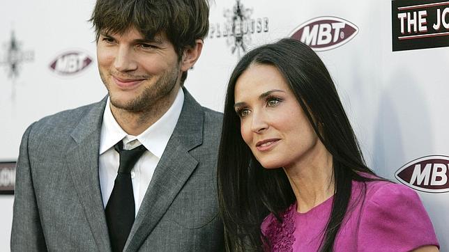 Demi Moore y Ashton Kutcher celebrarán Halloween en Moscú