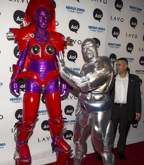 Heidi Klum, al más puro estilo Gaga, en la noche de Halloween