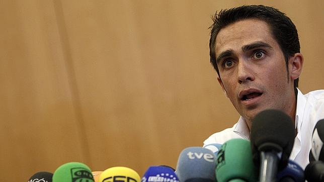 Contador, «contento» de que el proceso avance