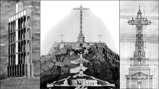 La «pesadilla» de construir la cruz del Valle de los Caídos