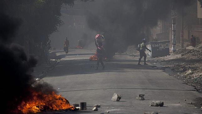Choques en la capital de Haití entre manifestantes y tropas de la ONU