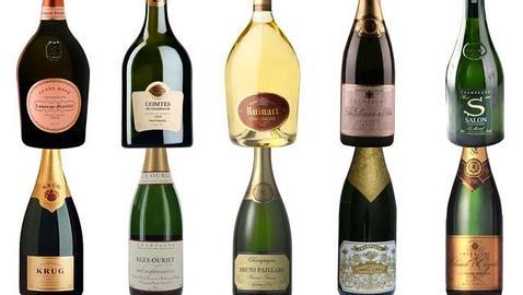 Diez champanes para la Navidad