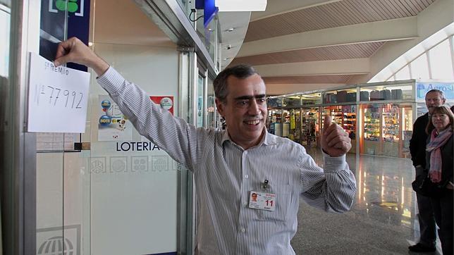 Fotos de los premiados en la Lotería de Navidad