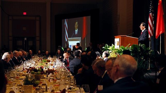 Crítica recepción al presidente de China en el Congreso de EE.UU.