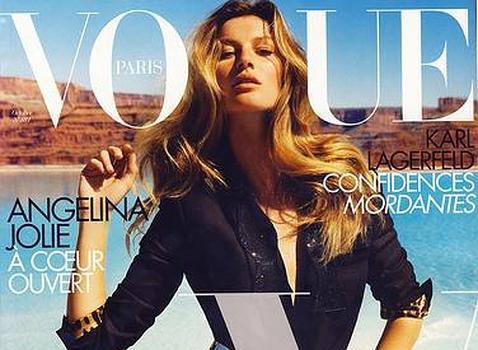 Gisele Bundchen, primera chica de portada de Emmanuelle Alt en «Vogue París»