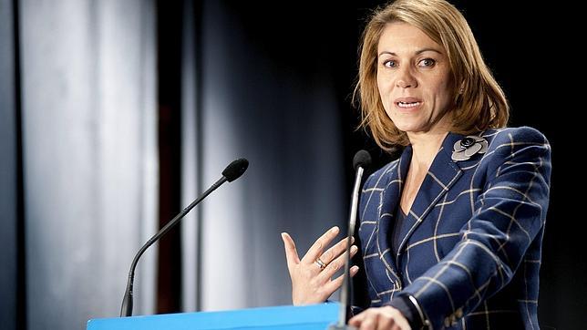 Cospedal afirma que «España tiene el convencimiento» de que Sortu es ETA