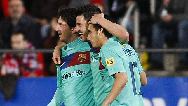 Messi, Villa y Pedro: más goles que todo el Real Madrid