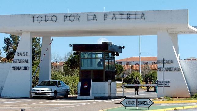 El valor de las armas robadas en la base militar de Badajoz supera los 30.000 euros