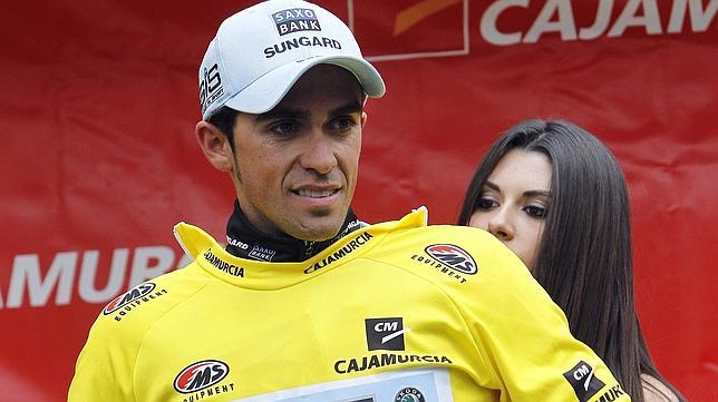 Contador gana la contrarreloj y la general de la Vuelta a Murcia