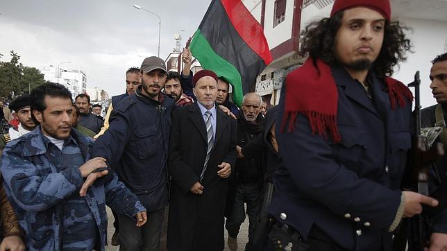 Mustafá, líder de la nueva Libia