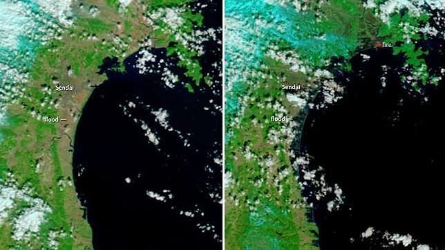 El terremoto movió Japón 2,4 metros