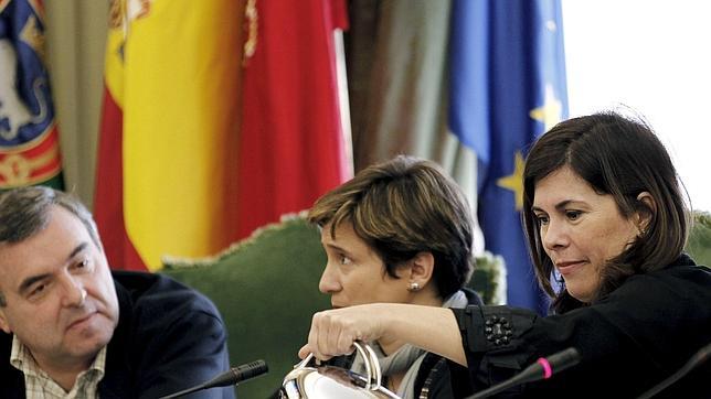 Uxue Barkos se reincorpora al Ayuntamiento de Pamplona