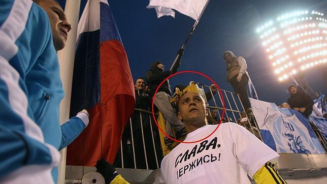 El seguidor del Zenit que mostró un plátano a Roberto Carlos no volverá a pisar el estadio