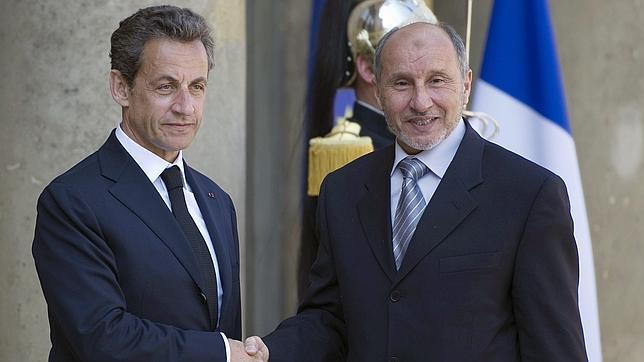 Sarkozy recibe en el Elíseo al líder de los rebeldes libios