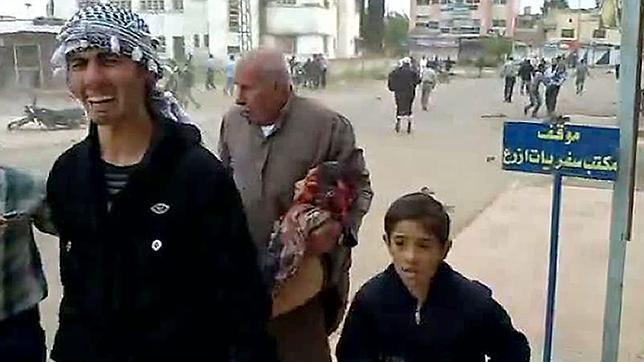 Las fuerzas de seguridad disparan contra los asistentes a los funerales en Siria