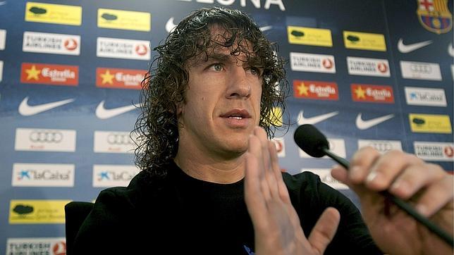 Puyol sigue con su trabajo específico de recuperación