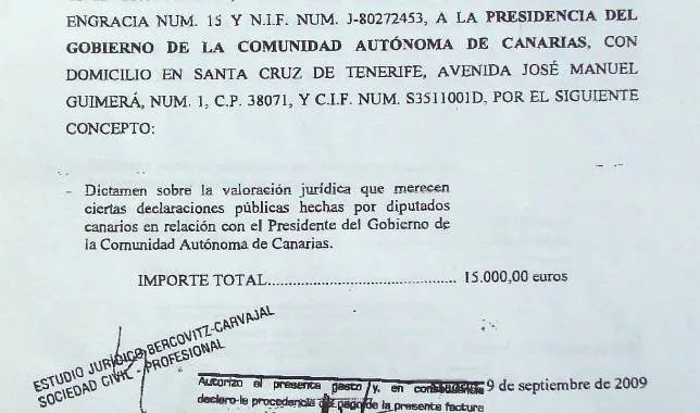 Rivero paga 30.000 euros a unos abogados que «vigilan» a la oposición
