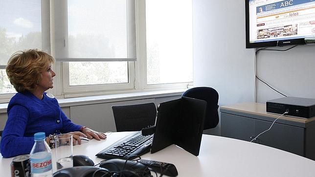 La «broma» de Aguirre sobre la «acampada en Ferraz» gana adeptos en Twitter