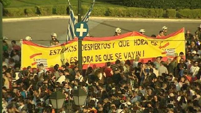 Los «desesperados» griegos montan la #greekrevolution