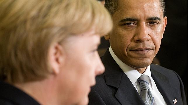 Obama reclama mayor implicación de Alemania en Libia antes de la visita de Merkel