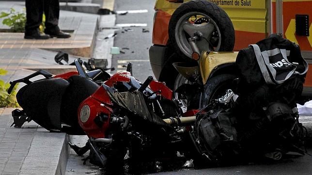 Repunte del número de motoristas fallecidos en carretera