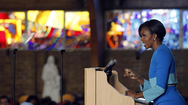Michelle Obama lleva el «Yes we can» a Sudáfrica