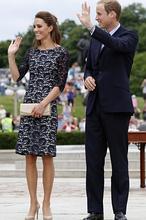 Los Duques de Cambridge inician su primer viaje oficial en Canadá