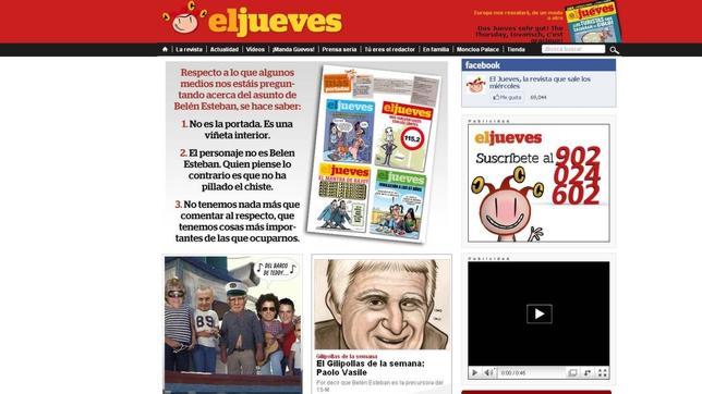 Belén Esteban demanda a 'El Jueves' por «atentar contra su intimidad»