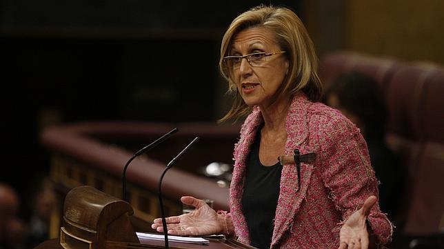 Rosa Díez, sobre la dimisión de Rubalcaba: «Ya era hora»