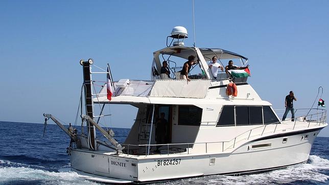 Israel desactiva la flotilla, abordando al único barco que ha intentado acercarse a Gaza