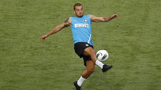 Sneijder, al City según la Gazzetta