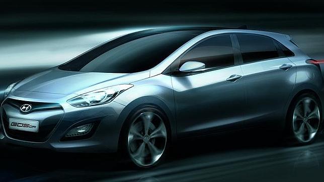 Hyundai revela un boceto del nuevo i30