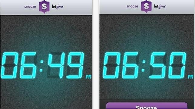 Una aplicación de iPhone hace donaciones para que te despiertes rápido