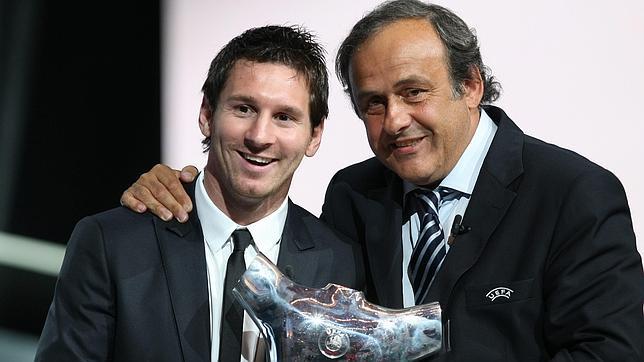 La UEFA elige a Messi como mejor futbolista del año en Europa
