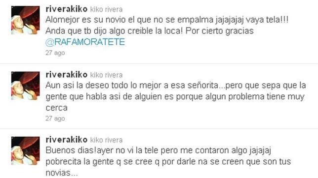 Kiko Rivera responde a su exnovia: «A lo mejor es su novio el que no funciona»