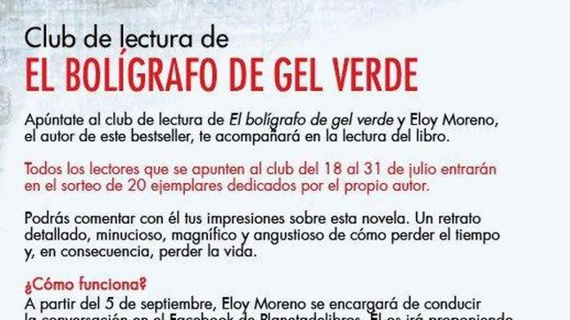 Facebook se convierte en un club de la lectura