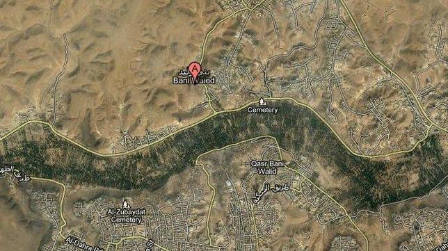 Los rebeldes sitúan a Gadafi en Bani Walid, al sureste de Trípoli