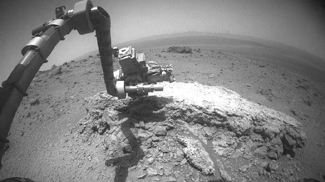 El Opportunity detecta en Marte unas rocas nunca vistas