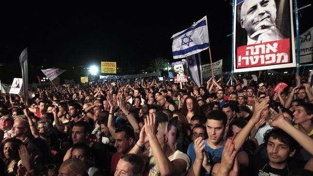 Más de 400.000 personas en la mayor protesta de la historia de Israel