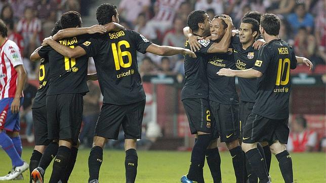 En directo: Sporting 0-1 Barcelona