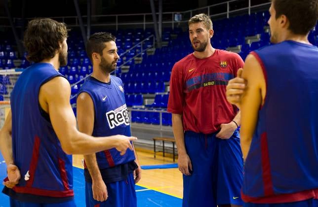 El guiño de complicidad de los Gasol