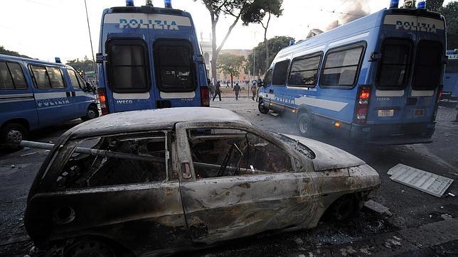 Roma hace balance tras la batalla campal