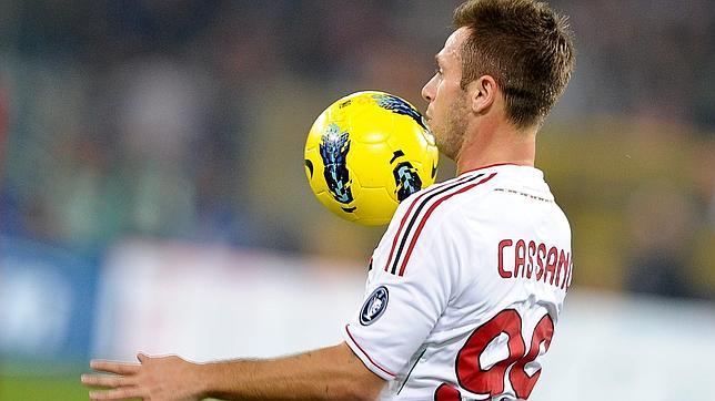 Galliani: «Cassano está mejorando»