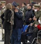 Dolor y solemnidad en el homenaje al sargento Moya en Torrejón de Ardoz