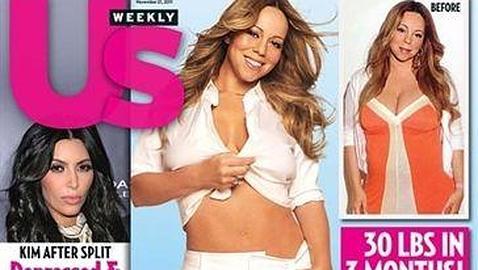 Mariah Carey luce su escultural figura en la revista «US Weekly» tras perder 14 kilos