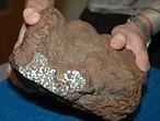 Un raro meteorito de 17 kilos, descubierto por un granjero en Missouri