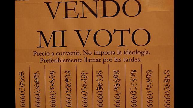 «Vendo mi voto por 100 euros»