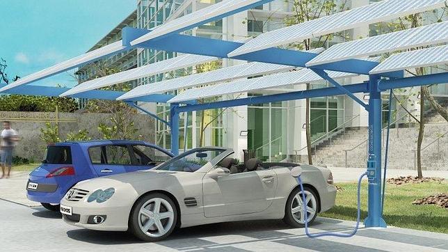 España estrena la primera estación para coches eléctricos que se nutre del sol