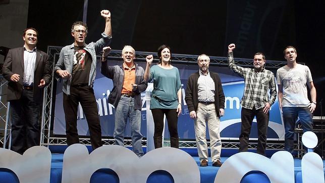 Los siete «enviados» de los batasunos