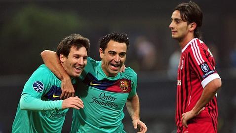 Francia con Cristiano, España con Xavi